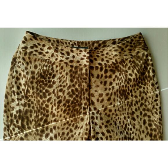 Classiques Entier Cheetah Pants - Size 4 - EUC - Picture 3 of 7